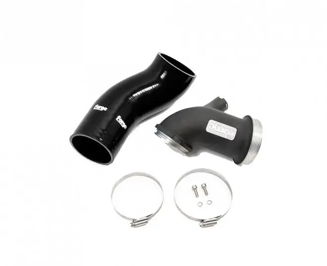 Najlepsza cena Adapter dolotu turbo Forge Motorsport FMTIA9-TR.N VW Tiguan R LHD czarny FO-FMTIA9-TR.N - FMIC