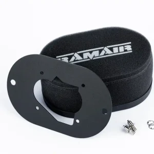 Ramair piankowy filtr powietrza gaźnika z płytą montażową Weber 32 34 DMTL DMTR DATR 40mm RS2V2-239-402 - FMIC Ograniczona ilość