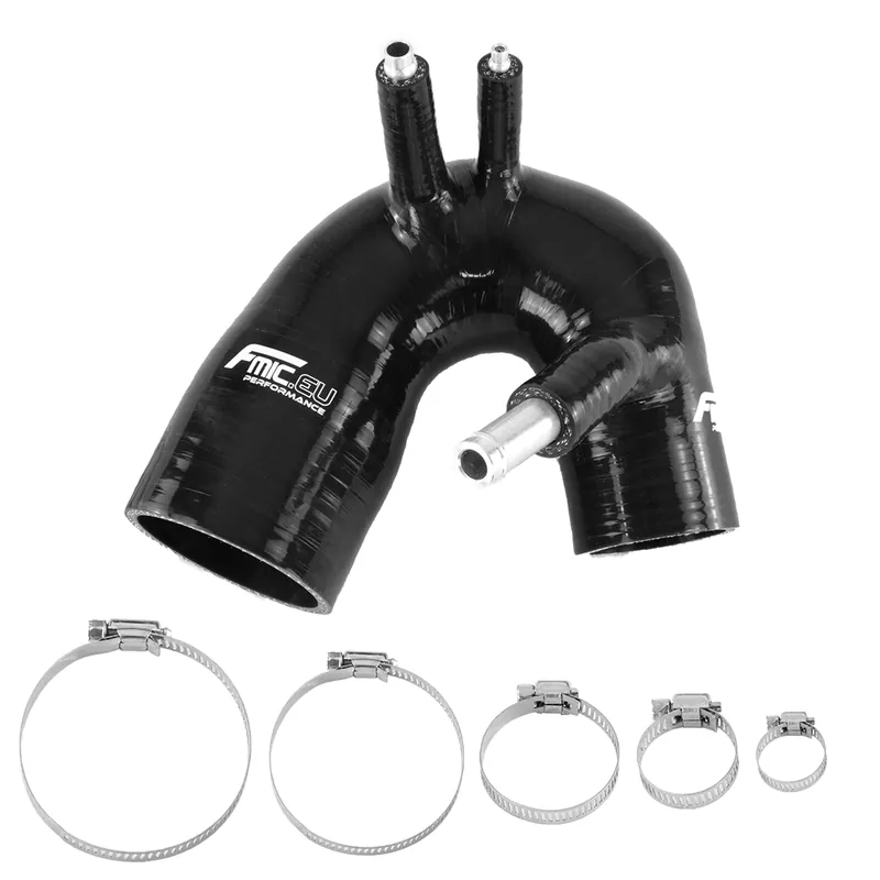 Przewód Silikonowy Dolotu FMIC.EU Fiat 500 595 695 1.4L T-Jet - Czarny FMIC-5003-B - FMIC Rabat