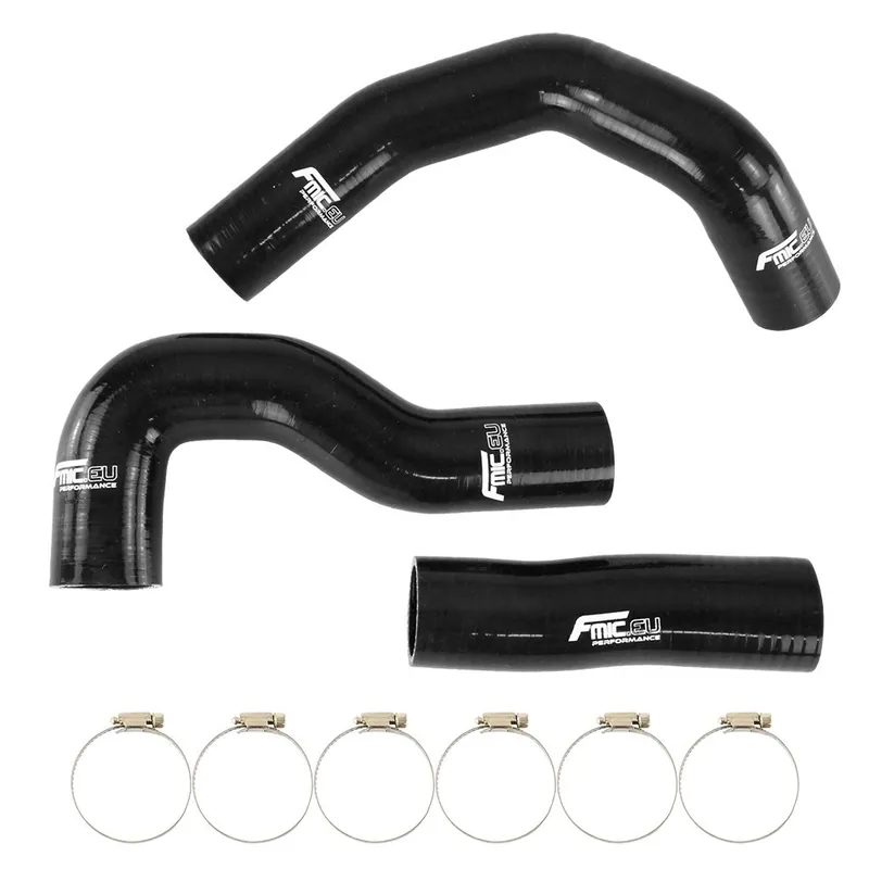 Premium Zestaw Przewodów Intercoolera FMIC.EU Mitsubishi L200 Pajero Triton 2.5TD - Czarny FMIC-9592-B - FMIC