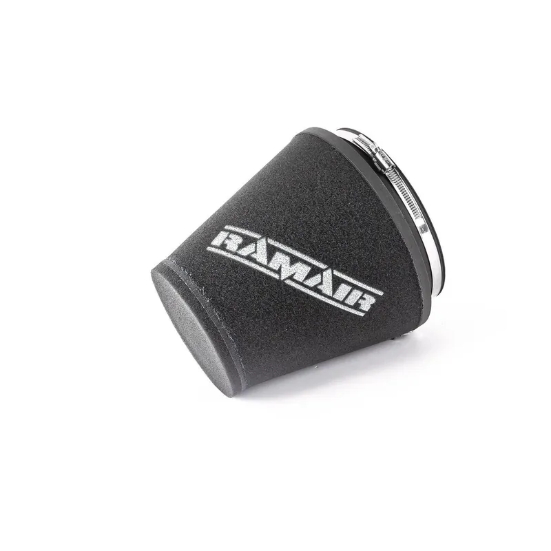Zniżka Uniwersalny stożkowy filtr powietrza Ramair CC-195-VS-102-BK 102mm dł 200mm RAM-CC-195-VS-102-BK - FMIC