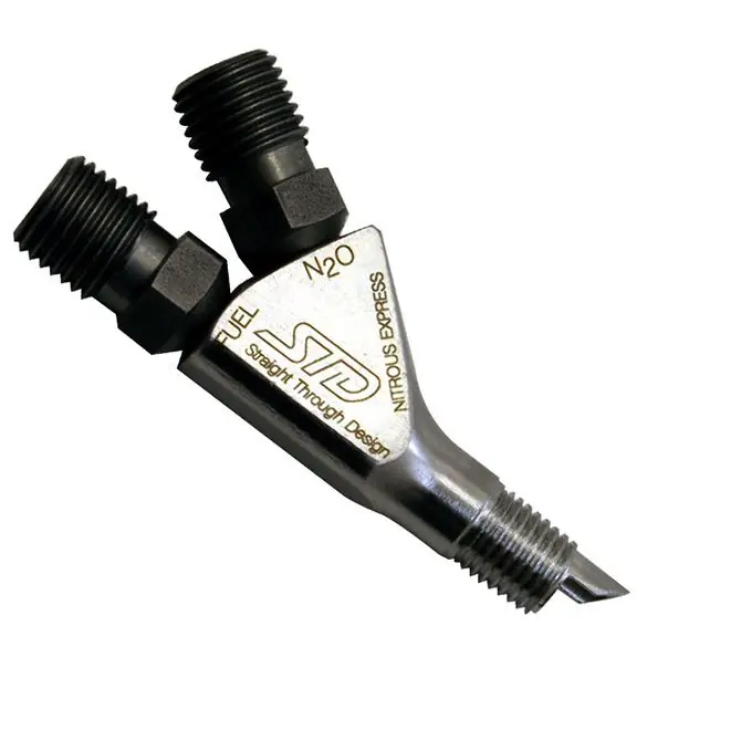 Bestseller S.T.D Straight Thru Design Nozzle with Fittings 1/16 NPT Nozzle Nitrous Express NX 80018 USA-NX-80018 - FMIC