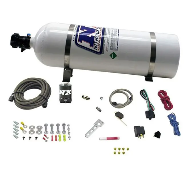 Diesel Stacker 3 Nitrous Express NXD12001 with Solenoid 15Lb Bottle (6.8 kg) USA-NXD12001 - FMIC Tylko do końca tygodnia