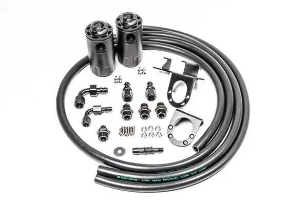 Zamów teraz Catch Can Kit CCV for Toyota Tundra 07-21 Fluid Lock Radium Engineering USA-RAD-20-0239-FL - FMIC