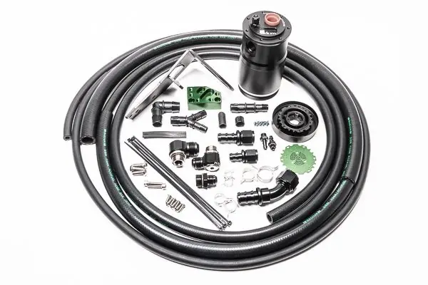 Taniej Air Oil Separator (AOS-R) Kit for Subaru 09-13 XT / 08-14 WRX / 15-21 STi Radium Engineering USA-RAD-20-0607 - FMIC