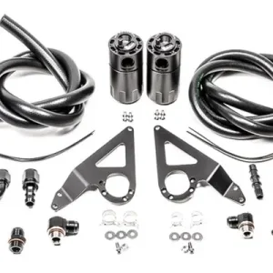 Dual Catch Can Kit for 2022+ Subaru BRZ / Toyota GR86 Fluid Lock Radium Engineering USA-RAD-20-0913-FL - FMIC Wybór klientów
