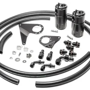 Hit sprzedaży Dual Catch Can Kit for Mitsubishi EVO X Fluid Lock Radium Engineering USA-RAD-20-1107-FL - FMIC