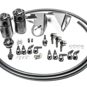 Bezpieczna płatność Dual Catch Can Kit for Chevrolet Corvette 05-13 Fluid Lock Radium Engineering USA-RAD-20-0787-FL - FMIC