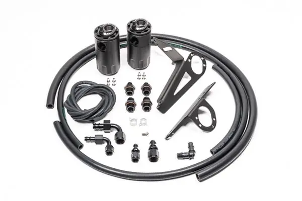 Bezpieczna płatność Dual Catch Can Kit for Honda S2000 00-05 LH Driver Only Fluid Lock Radium Engineering USA-RAD-20-0096-FL - FMIC
