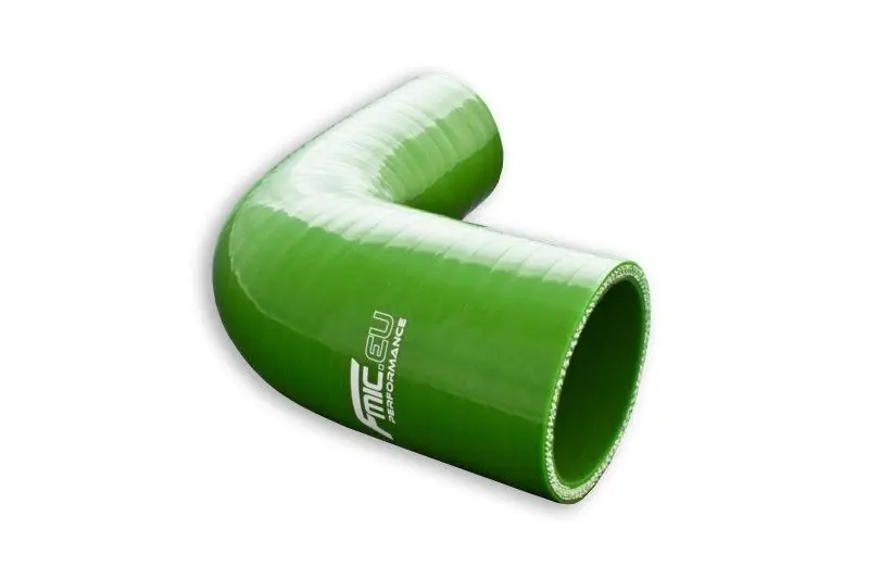 Silikonowe kolanko redukcyjne 90' 76/80mm Zielony 009076/80-G - FMIC Taniej