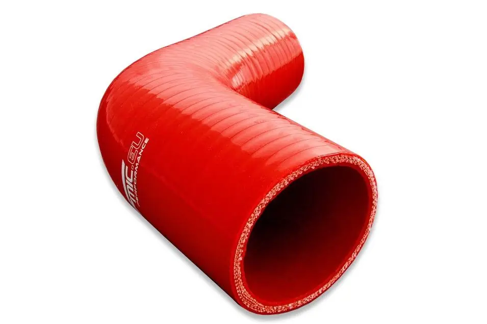 Silikonowe kolanko redukcyjne 67' 76/102mm Czerwony 006776/102-R - FMIC Zniżka