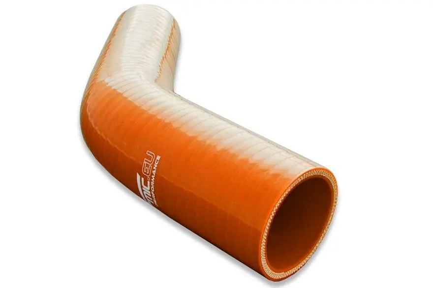 Silikonowe kolanko redukcyjne 45' 55/65mm Pomarańczowy 004555/65-P - FMIC Najlepsza cena