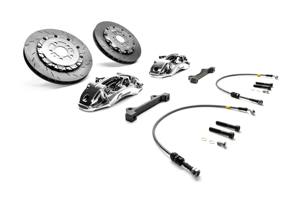 RacingLine Stage 3 Big Brake Kit 380mm 6 Pot MQB MQB evo Yellow VWR650000-YEL - FMIC Wyjątkowa oferta